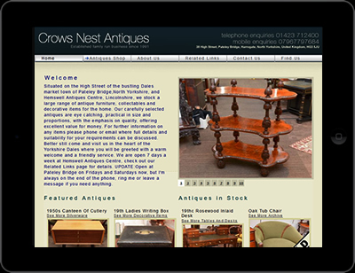 Antiques Website